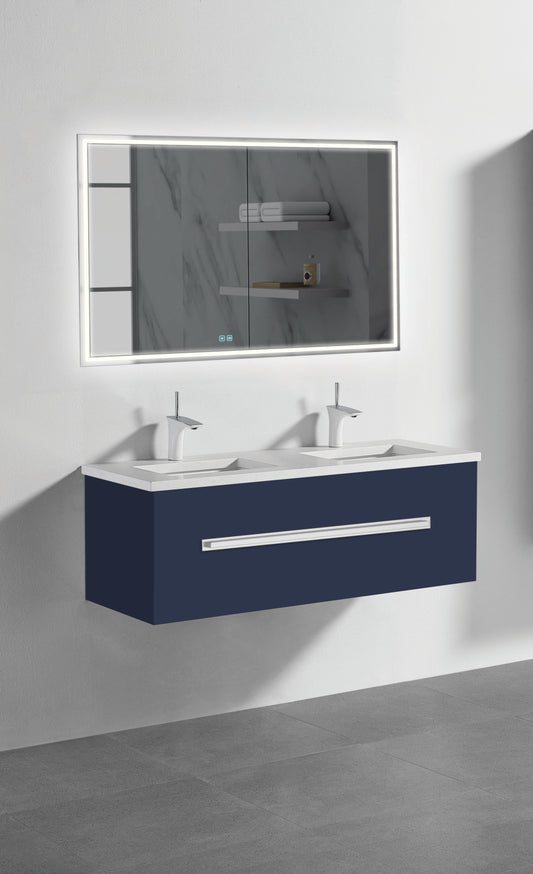 Madeli Vogue 48D" Wall Hung Vanity Cabinet