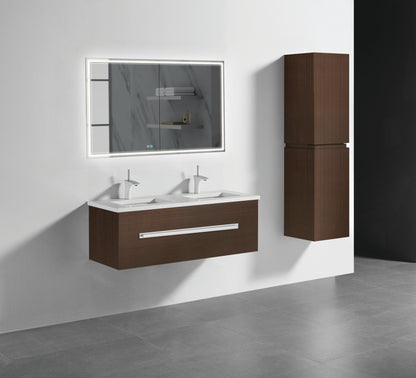 Vogue 48D" Wall Hung Vanity Cabinet