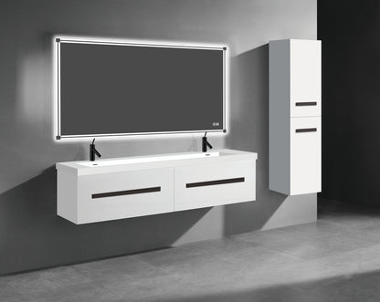 Vogue 72" Wall Hung Vanity Cabinet