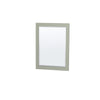 Custom image for Light Green with Brushed Nickel Trim / White Cultured Marble, Rectangular Sink / 24