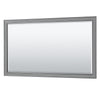 Custom image for Dark Gray with Matte Black Trim / Giotto Quartz, Rectangular Sink / 58