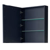Custom image for Dark Blue with Brushed Gold Trim / Medicine Cabinet