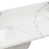 Custom image for Giotto Quartz / 60 in / 60 inch  Double Center Sink