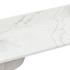 Custom image for Giotto Quartz / 80 in / 80 inch  Double Center Sink