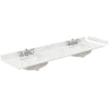 Custom image for Light Straw with Brushed Nickel Trim / Giotto Quartz / No Mirror