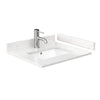 Custom image for Natural Oak with Brushed Nickel Trim / Carrara Cultured Marble / No Mirror