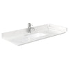 Custom image for Carrara Cultured Marble / 48 in / 48 inch  Single Center Sink
