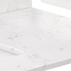 Custom image for Carrara Cultured Marble / 36 in / 36 inch Single Left Sink