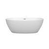 Custom image for Matte White with Polished Chrome Trim / 63