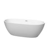 Custom image for Matte White with Polished Chrome Trim / 67