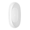 Custom image for Matte White with Shiny White Trim and Brushed Gold Faucet / 67