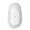 Custom image for Matte White with Polished Chrome Trim / 71