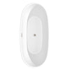 Custom image for Matte White with Brushed Nickel Trim / 71