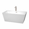 Custom image for White with Brushed Nickel Trim / 59