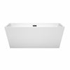 Custom image for White with Matte Black Trim / 63