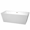 Custom image for White with Brushed Nickel Trim / 67