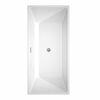 Custom image for White with Brushed Nickel Trim / 67