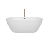 Custom image for White with Brushed Nickel Trim / 59