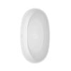 Custom image for White with Shiny White Trim and Matte Black Faucet / 59