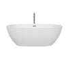 Custom image for White with Brushed Nickel Trim / 67