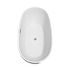 Custom image for White with Brushed Nickel Trim / 67