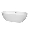 Custom image for White with Brushed Nickel Trim / 71