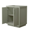 Custom image for Light Green with Brushed Nickel Trim / No Mirror