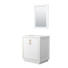 Custom image for White with Satin Bronze Trim / 24