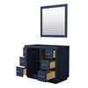 Custom image for Dark Blue with Brushed Nickel Trim / 34