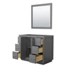 Custom image for Dark Gray with Brushed Nickel Trim / 34
