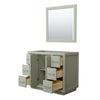 Custom image for Light Green with Brushed Nickel Trim / 34