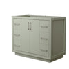 Custom image for Light Green with Brushed Nickel Trim / No Mirror