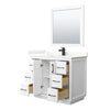 Custom image for White with Matte Black Trim / Giotto Quartz / 34