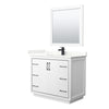 Custom image for White with Matte Black Trim / Giotto Quartz / 34
