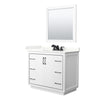 Custom image for White with Matte Black Trim / Giotto Quartz / 34