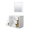 Custom image for White with Brushed Nickel Trim / 34