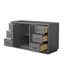 Custom image for Dark Gray with Matte Black Trim / No Mirror