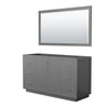 Custom image for Dark Gray with Brushed Nickel Trim / 58