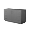 Custom image for Dark Gray with Brushed Nickel Trim / No Mirror