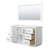 Custom image for White with Matte Black Trim / 58