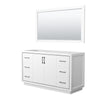 Custom image for White with Matte Black Trim / 58