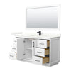 Custom image for White with Matte Black Trim / Giotto Quartz / 58