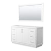 Custom image for White with Brushed Nickel Trim / 58