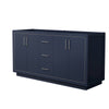 Custom image for Dark Blue with Brushed Nickel Trim / No Mirror