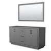Custom image for Dark Gray with Matte Black Trim / 58