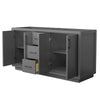 Custom image for Dark Gray with Matte Black Trim / No Mirror