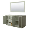 Custom image for Light Green with Brushed Nickel Trim / 58