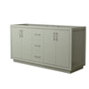 Custom image for Light Green with Brushed Nickel Trim / No Mirror