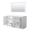 Custom image for White with Matte Black Trim / 58