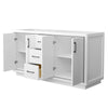 Custom image for White with Matte Black Trim / No Mirror